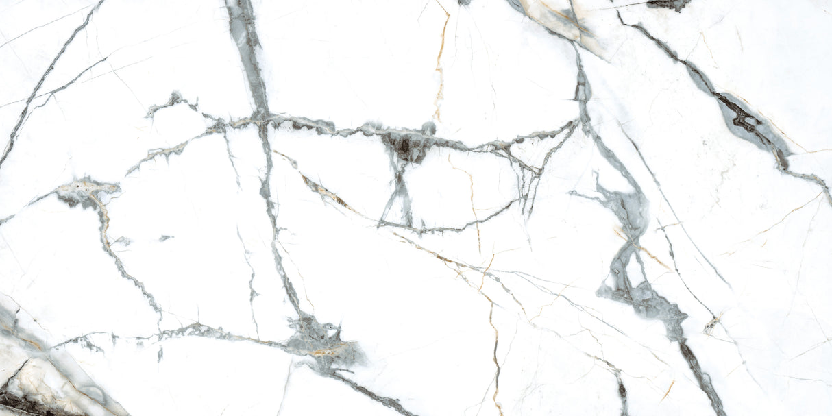 Pietra Marme de Milano 24x48 Azulejo de porcelana con aspecto de mármol