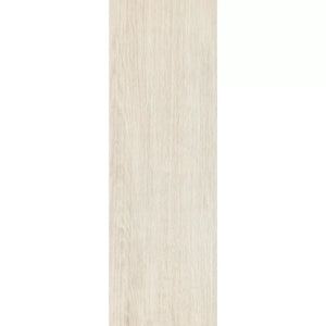 American Oak Pearl 8x24 ceramic floor tile, single plank-format piece in a pale oak look