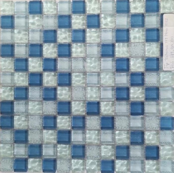 Bahamas Mix 1x1 Glass Mosaic 12x12 Sheet 1