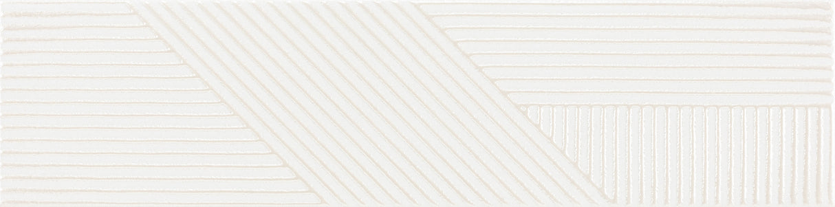 Patch Opera Branco Glossy 4x16 Ceramic Subway Tile