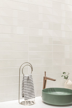 Patch Opera Branco Glossy 4x16 Ceramic Subway Tile