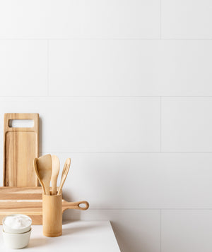Diamante Branco Matte 12x36 Ceramic Tile