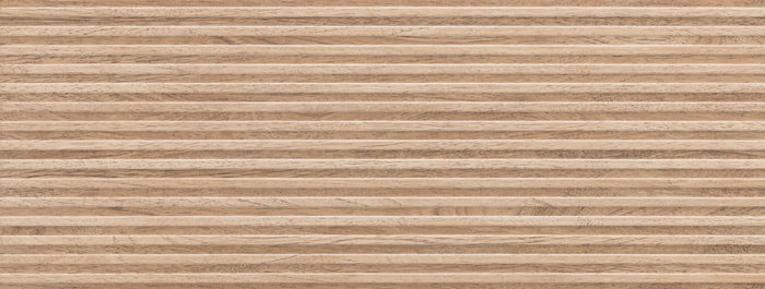 Filetto Camel 18x48 Fluted Ceramic Wall Tile 1