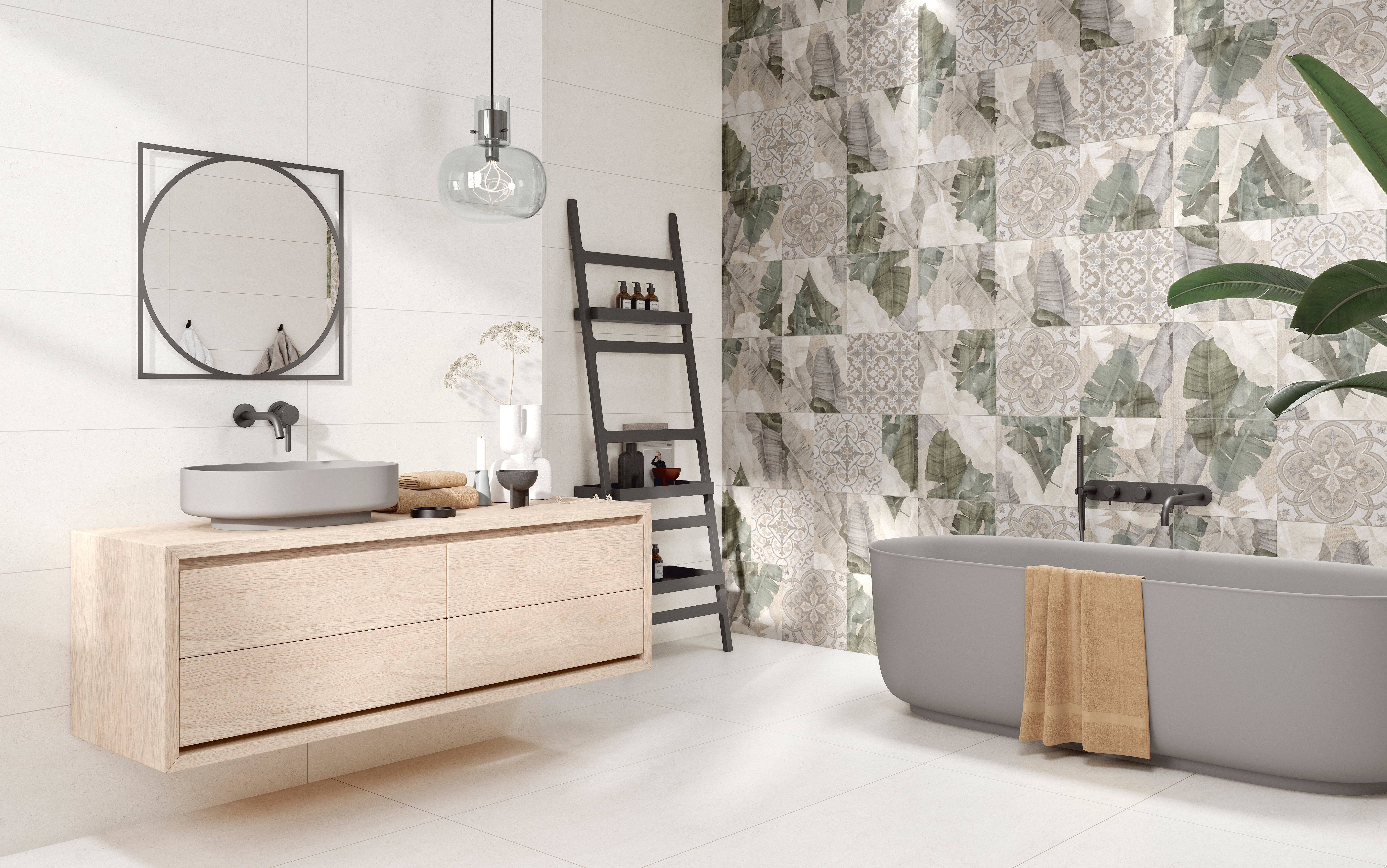 Verona White 12x40 Matte Ceramic Wall Tile | Tile Outlets