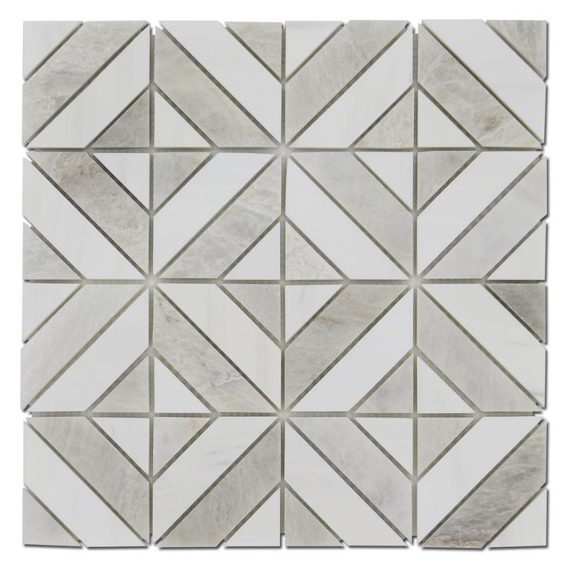 Geometric mosaic tiles