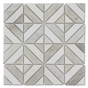 Matrix Dolomite & Iceberg Mosaic Tile