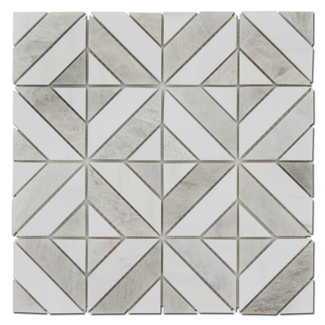 Matrix Dolomite & Iceberg Mosaic Tile