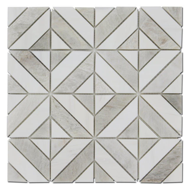 Matrix Dolomite & Iceberg Mosaic Tile