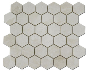 Perla 2" Honeycomb Mosaic Tile
