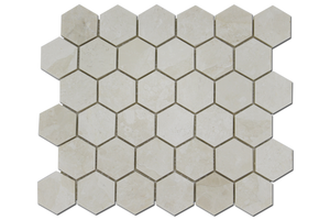 Perla 2" Honeycomb Mosaic Tile