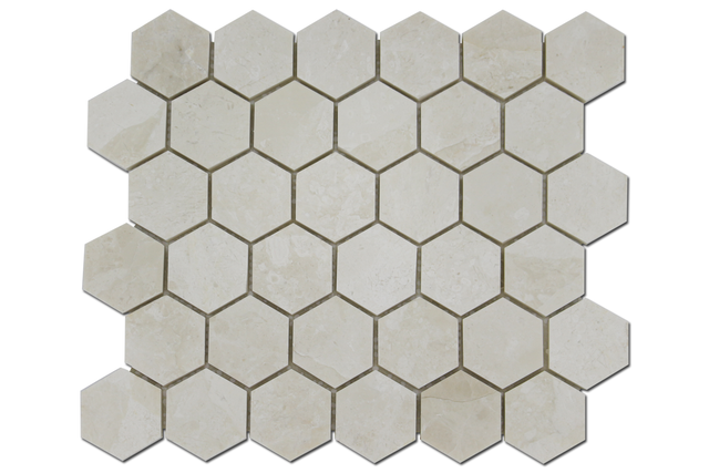 Perla 2" Honeycomb Mosaic Tile