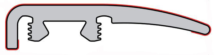 Burlywood SlimCap-P29 End Cap 94" 1