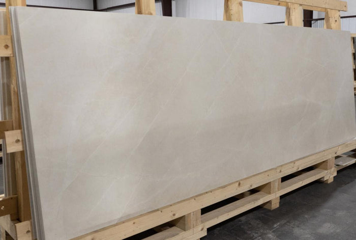Trilogy Moon Beige Polished 39x118 Stone Look Porcelain Tile 3
