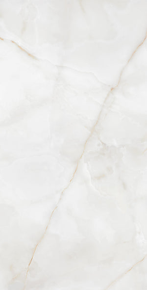 Azulejo porcelánico Onyx Reale 24x48 imitación ónix crema