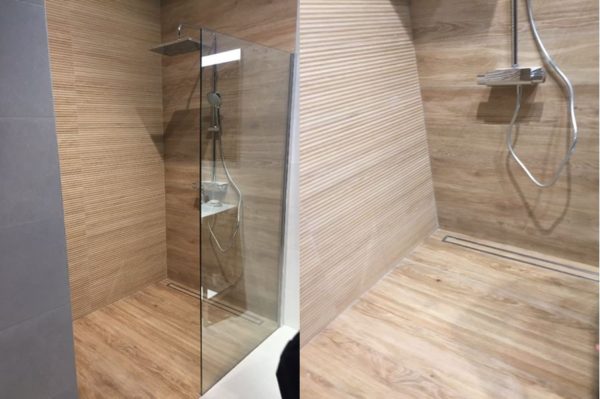 Wood Planks in Showers